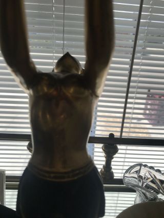 Art Deco Figural Female Sculpture Lamp 4