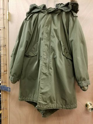 M - 1951 U.  S.  Army Parka With Liner