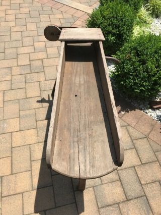 1800’s Antique Handy Hay And Straw Broom Corn Cutter 4