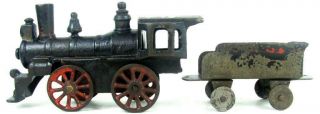 Buffalo Pratt & Letchworth antique cast iron train 1895 5