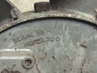 Antique Maytag Model 72 - D Twin 2 Cylinder Gas Engine 7