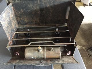 Old Campingo Sweeden 2 Burner Stove