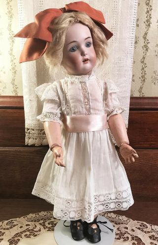 Antique Bisque Head Doll,  Kestner 171 Germany,  14” Marked Ball - Jointed Body Cute