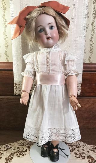 Antique Bisque Head Doll,  Kestner 171 Germany,  14” Marked Ball - Jointed Body CUTE 2