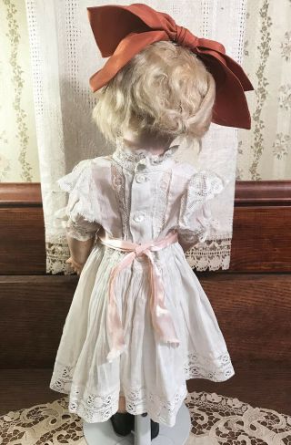 Antique Bisque Head Doll,  Kestner 171 Germany,  14” Marked Ball - Jointed Body CUTE 4