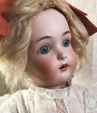 Antique Bisque Head Doll,  Kestner 171 Germany,  14” Marked Ball - Jointed Body CUTE 5