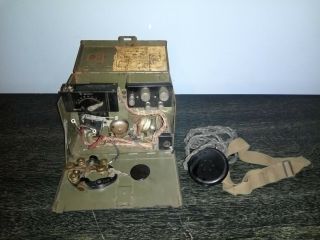 Ww2 Us Signal Corps Telegraph Set Tg - 5 - B Philadelphia 1944 Serial No.  5110 Morse
