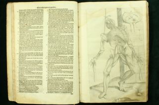 Geminus COMPENDIOSA TOTIUS ANATOMIE 1559 Vesalius FABRICA 36 Plates ENGLISH NR 4