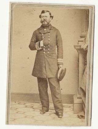 Civil War Cdv Union Commodore Louis Goldsboro