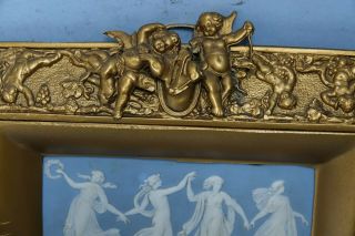 STUNNING EARLY WEDGWOOD PLAQUE MOUNTED IN FRAME JOHN FLAXMAN INTEREST 2