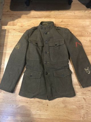 Us Wwi,  World War One Uniform Rare Patch