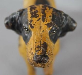 Hubley Doorstop Pointer Dog Setter Cast Iron Paint 3