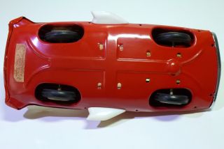 Very Rare Red China / Shanghai 1960 ' s PONTIAC FIREBIRD III Conceptcar friction 9