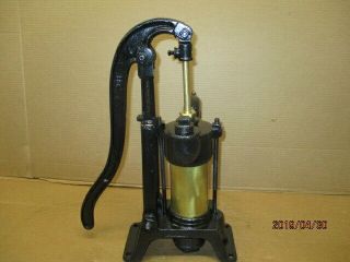 Vintage Antique Cast Iron And Brass Pitcher Pump