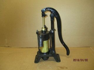 Vintage Antique Cast Iron and Brass Pitcher Pump 2