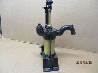 Vintage Antique Cast Iron and Brass Pitcher Pump 4