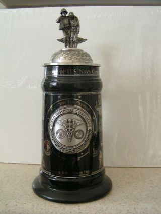 Us Navy Corpsman Beer Stein