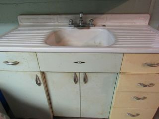 Antique Yps Kitchen Sink/counter