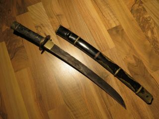 Heavy Tic Project 1600 Big Wakizashi Samurai Sword Katana Arrow Kabuto Edo Hamon
