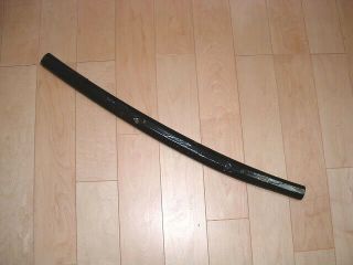 Js72 Japanese Samurai Sword: Mumei Wakizashi W Horimono In Shirasaya