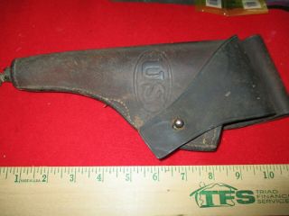 WWI Military Flap G&K 1917 A G Leather Holster For Colt S&W Revolver 2