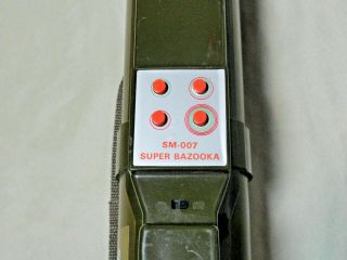 BAZOOKA SM - 007 TOY ROCKET LAUNCHER RPG ANTI TANK GUN LIGHTS SOUNDS ARMY 6