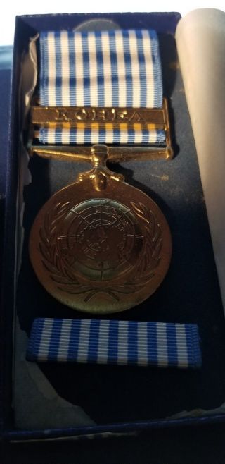 United Nations Korea Medal,  Ribbon This Is The Most Real Thing I Have Ever Seen