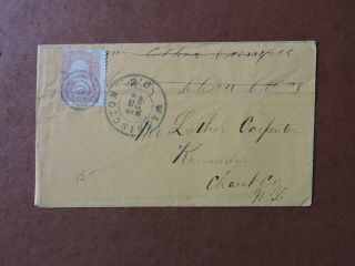 1864 Ny Civil War Soldier Letter Culpeper Va,  Cover Wash Dc - Kennedy Ny Saxton