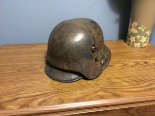 Ww1 German Helmet M16,  Front Plate,  Brow Plate,  Stirnpanzer.