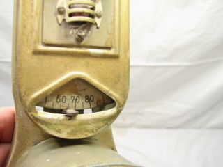 Vintage Honeywell Clock Thermostat Thermometer Tycos Minneapolis 77 Regulator 3