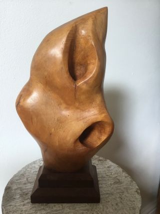 Modernist 1970s Sculpture,  Signed And Dated,  Mid Century Modern Sculpture