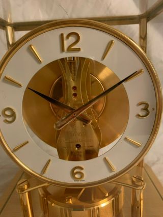 AT&T Model Vintage Jaeger Lecoultre Atmos Mantle Clock 5