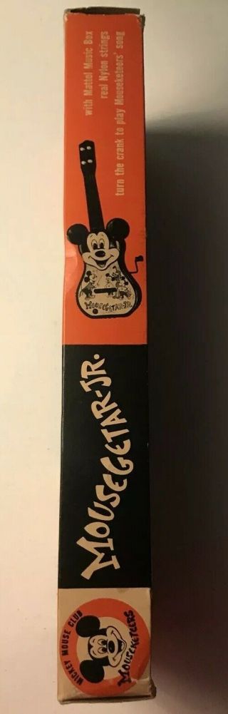 VINTAGE Mattel Mickey Mouse Club Guitar Jr.  Mousegetar,  1955 - 3