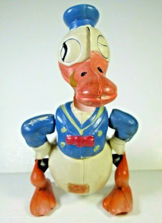 Celluloid Donald Duck,  Long Bill,  Wind - Up Toy,  Walt Disney 1930s