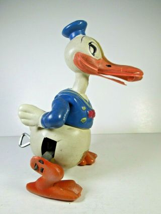 Celluloid Donald Duck,  Long Bill,  Wind - Up Toy,  Walt Disney 1930s 3