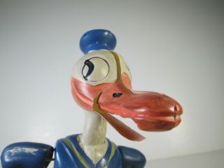 Celluloid Donald Duck,  Long Bill,  Wind - Up Toy,  Walt Disney 1930s 6