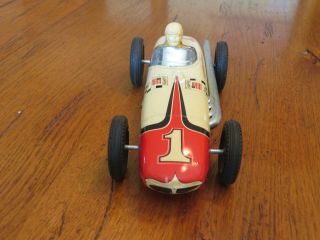 Vintage Yonezawa Tin AJ Foyt Indy 500 Indianapolis Race Car 4