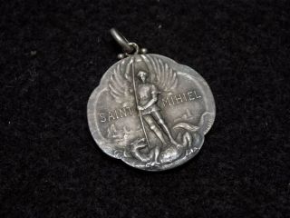 Vintage Wwi American Silver Veterans Medal For Battle Of Saint Mihiel France