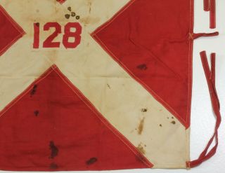 World War I U.  S.  128th Machine Gun Battalion Battle Flag 10