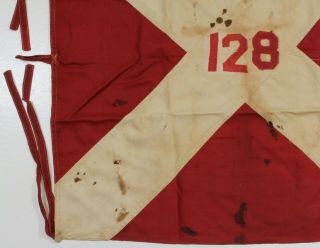 World War I U.  S.  128th Machine Gun Battalion Battle Flag 3
