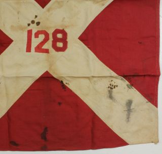 World War I U.  S.  128th Machine Gun Battalion Battle Flag 6