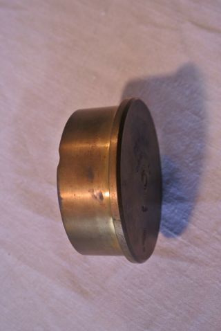 1944 WW2 Artillery Shell Trench Art Ashtray Trinket Paperweight 76MM M26 6