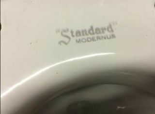 American Standard Modernus Bathroom Toilet Bowl (Dated: 1944 Feb) 2