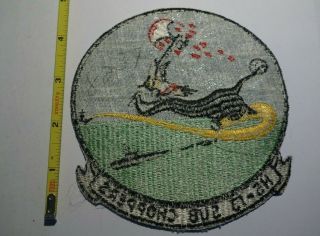 Extremely Rare 1950 ' s HS - 13 Sub Choppers Helicopter Anti Submarine Sqd.  Patch 2