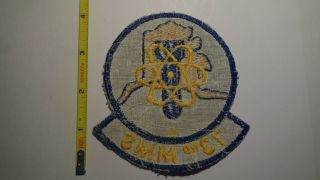Extremely Rare 1950 ' s 73rd Munitions Maintenance Squadron Patch.  RARE 2