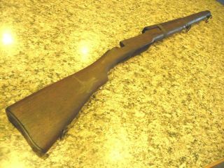 WW1 - WW2 Enfield US M1917 1917 Remington Rifle Stock w/Butt Plate,  Bayonet Lug and 2