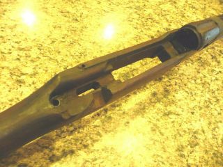 WW1 - WW2 Enfield US M1917 1917 Remington Rifle Stock w/Butt Plate,  Bayonet Lug and 4