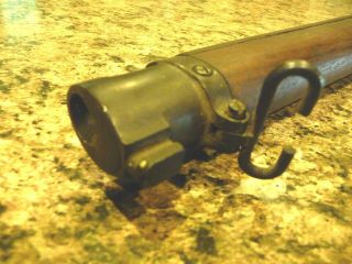 WW1 - WW2 Enfield US M1917 1917 Remington Rifle Stock w/Butt Plate,  Bayonet Lug and 6