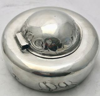 Liberty & Co Tudric Art Nouveau Pewter Ink Well & Liner Archibald Knox 0162