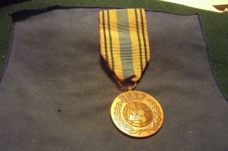 Canadian United Nations Emergency Force Medal Israel & Egypt 1956 - 57